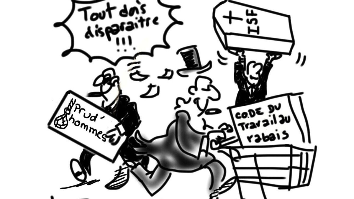 Illustration - la moisson est bonne pour les plus riches