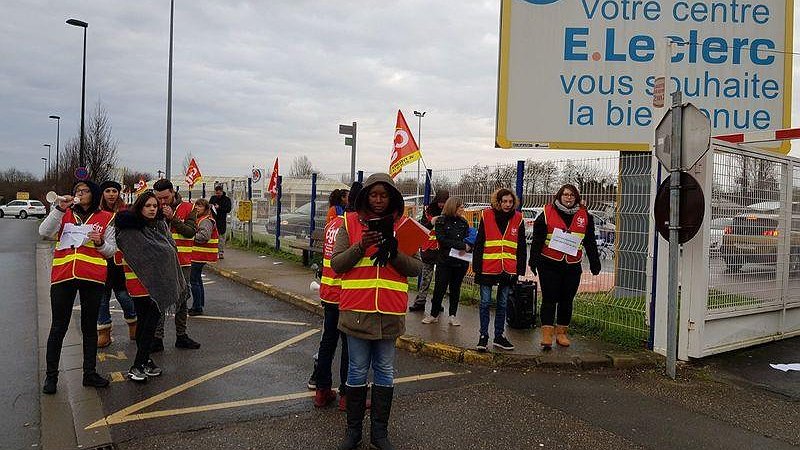 Illustration - grève pour  les salaires et contre l’arbitraire