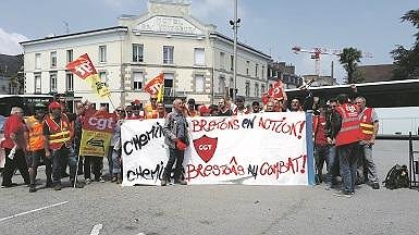 Illustration - Les grévistes tiennent toujours