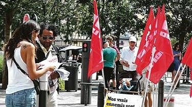 Illustration - Les militants de Lutte ouvrière à votre rencontre