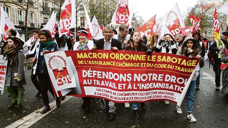 Illustration - les chômeurs dans le viseur