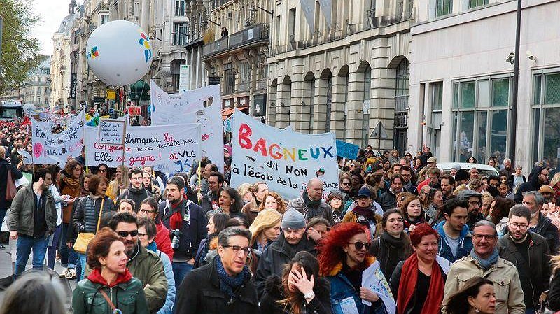 Illustration - la mobilisation se poursuit