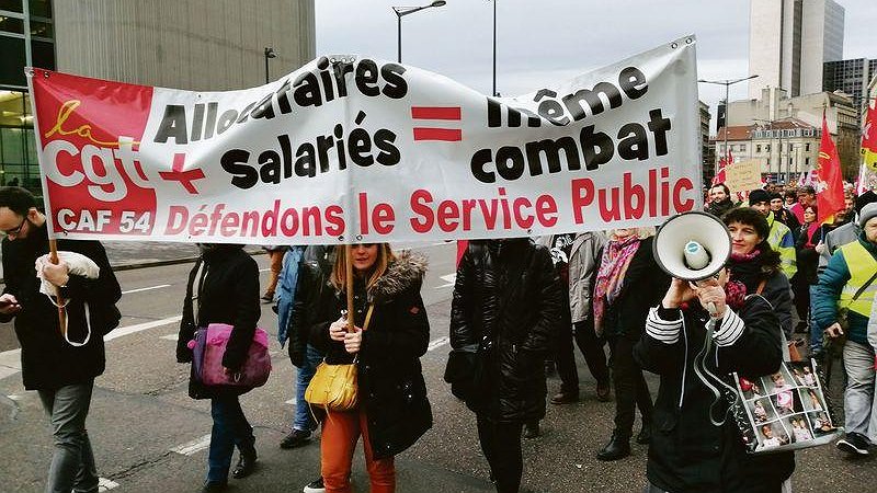 Illustration - “Réintégrez nos collègues licenciés”