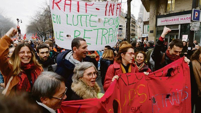 Illustration - c’est toute la réforme  des retraites qui est à jeter !