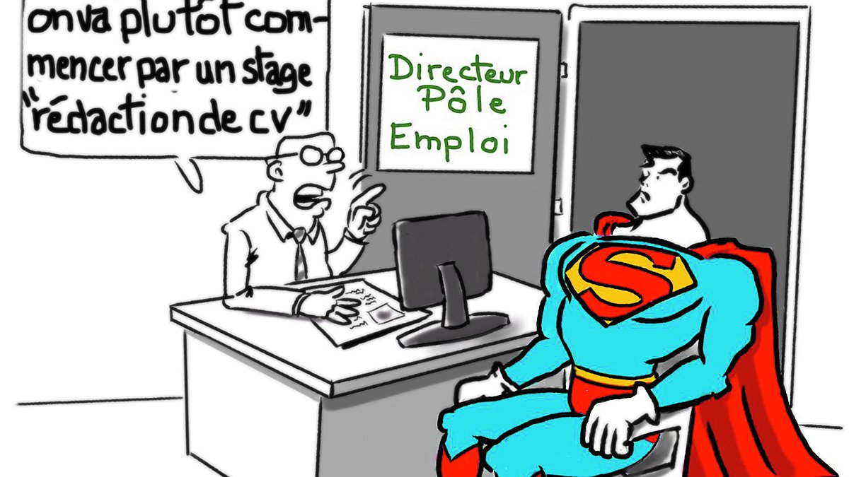 Illustration - un halo  de millions de sans-emploi