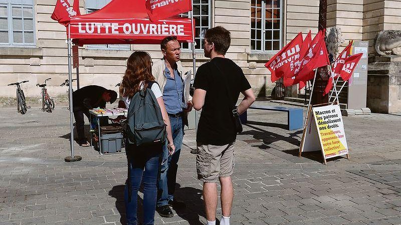 Illustration - Les militants de Lutte ouvrière à votre rencontre