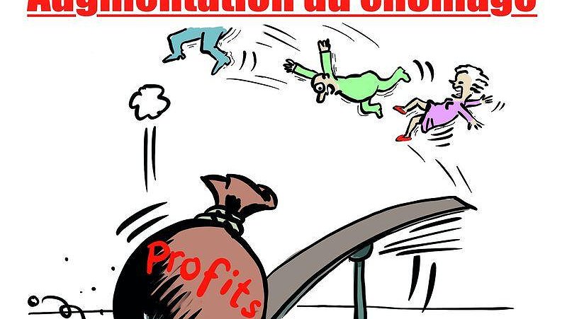 Illustration - hausse du chômage et… des grandes fortunes