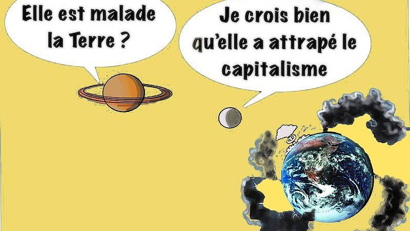 Illustration - les capitalistes peuvent continuer à polluer