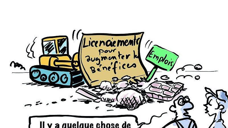 Illustration - un record de profits  tirés de l’exploitation