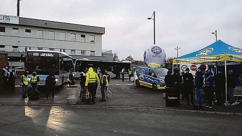 Illustration - colère et grève des conducteurs de bus