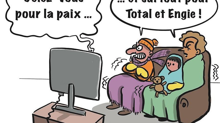 Illustration - faire payer Total et Engie