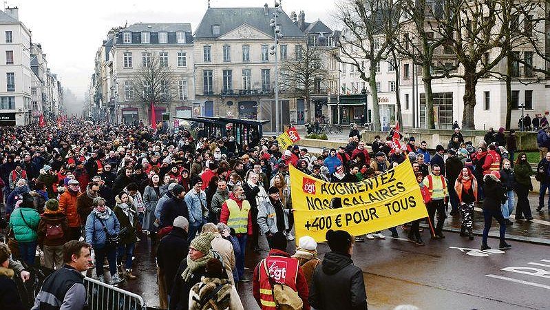 Illustration - Des manifestants très nombreux