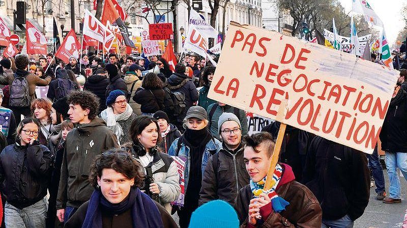 Illustration - Agitation à l’Assemblée
