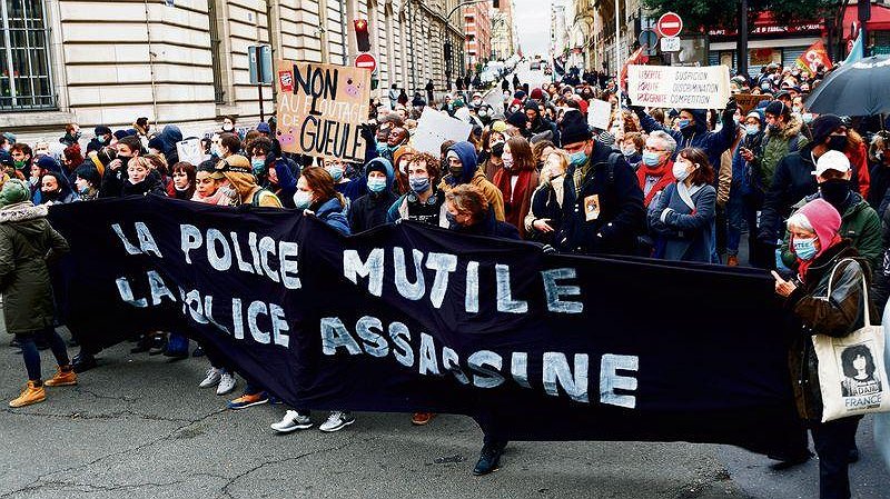 Illustration - l’impunité des forces de l’ordre bourgeois