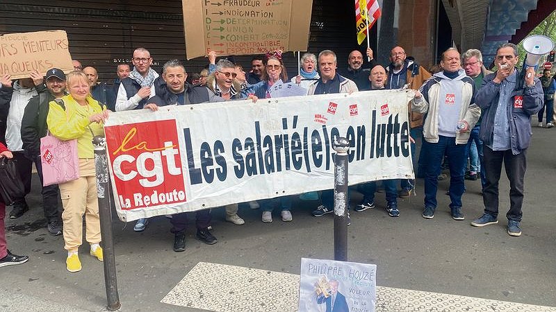 Illustration - les travailleurs externalisent leurcolère