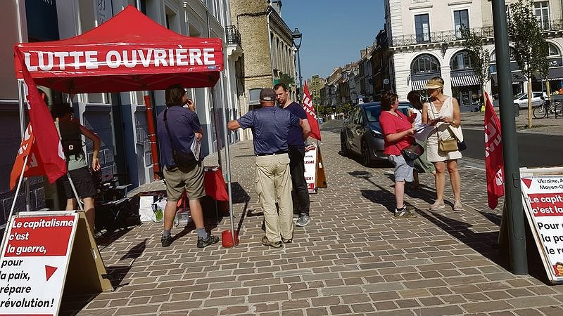 Illustration - Les militants de Lutte ouvrière à votre rencontre