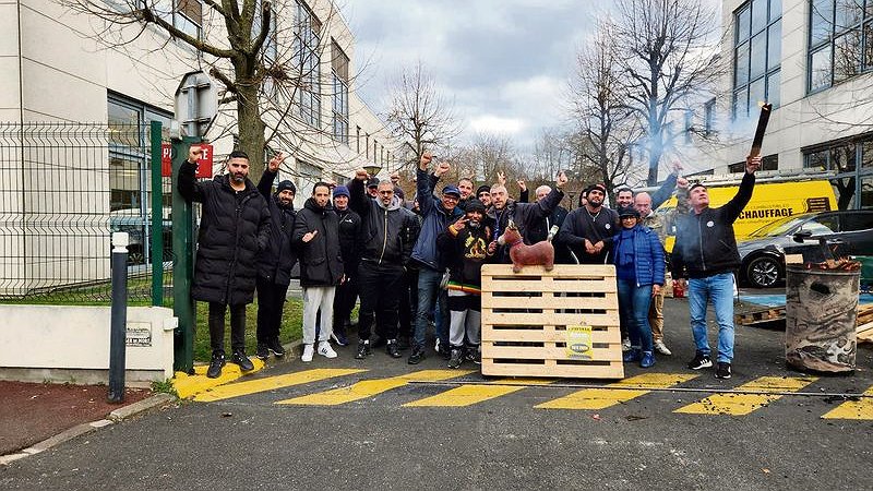 Illustration - en grève contre 92 licenciements