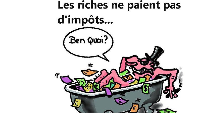 Illustration - la paille, la poutre et Lecornu