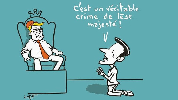 Illustration - In Trump we trust