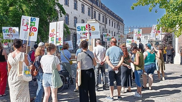 Illustration - en grève pour plus de moyens