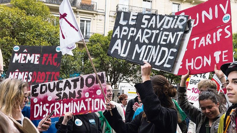 Illustration - discrimination révoltante