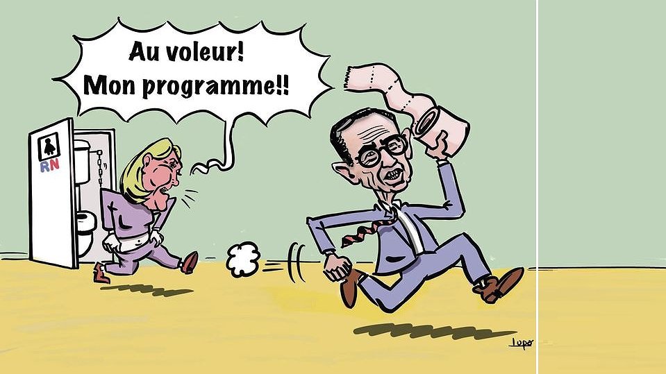 Illustration - la course au plus réactionnaire