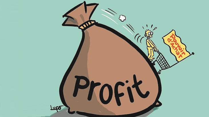 Illustration - les prix filent loin devant