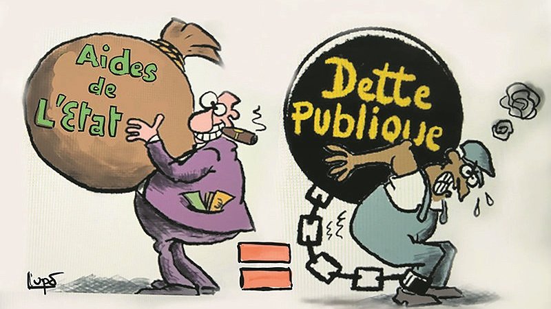 Illustration - le parasitisme de la bourgeoisie