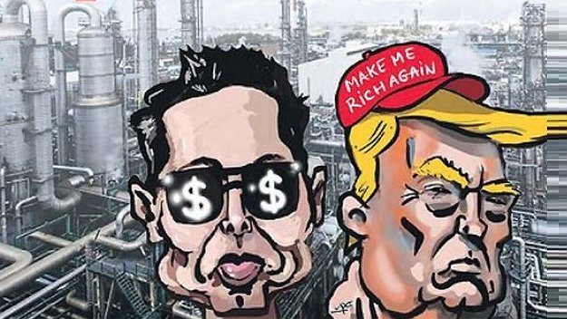Illustration - la démocratie du dollar