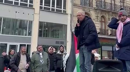 Illustration Rassemblement de soutien aux Palestiniens