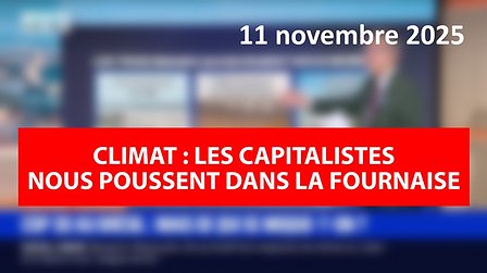 Illustration Climat : les capitalistes nous poussent dans la fournaise
