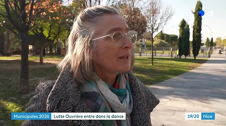 Illustration Interview d'Estelle Jaquet, candidate tête de liste aux élections muncipales à Nice