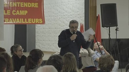 Illustration Extraits de la réunion publique de campagne