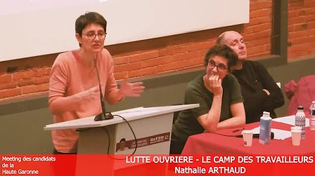 Illustration extraits de l'intervention de Nathalie Arthaud