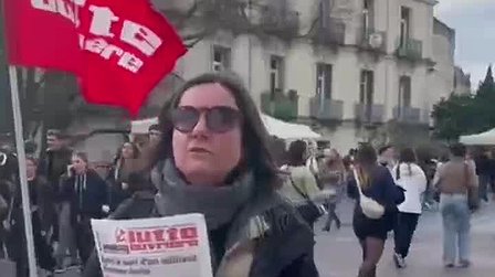 Illustration Morgane Lachiver, candidate Lutte ouvrière à Montpellier